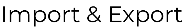 Import & Export logo