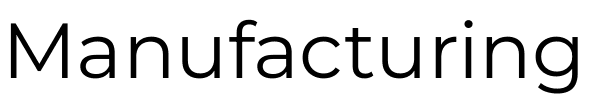 Manufacturing logo